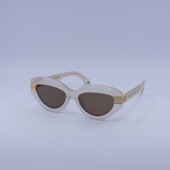 Palm Angels PERI10F MIRACLE 6164 Sunglasses Sand Cat Eye Frame, Brown Lenses - Picture 5 of 11